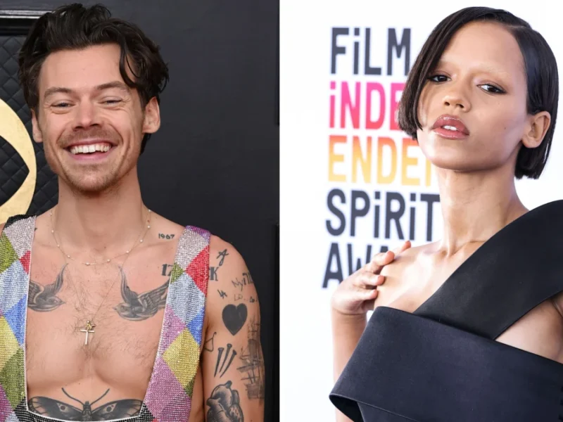 Harry Styles and Taylor Russell spark further romance rumors as they spend more time together at the singer’s final Love On Tour gigs