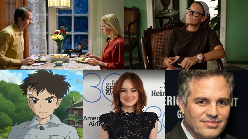 Golden Globe Nominee List Emma Stone, The boy and Heron| Quickinfobuzz