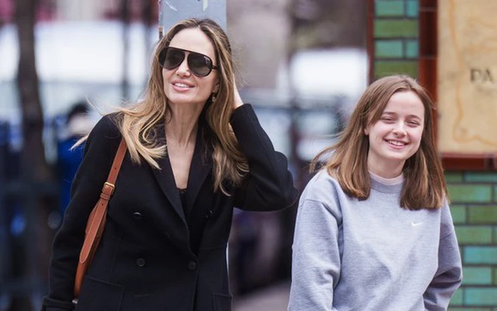 Angelina Jolie & Daughter Vivienne Spotted Shopping in NYC Amid Brad Pitt Legal Troubles
