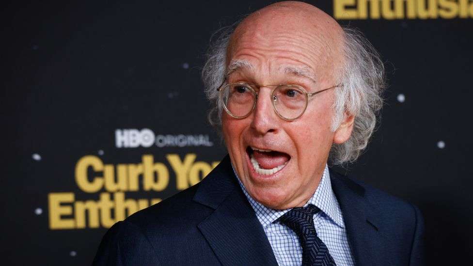 Larry David at Curb Your Enthusiasm Ending