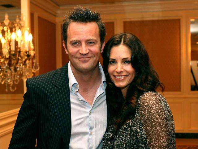 Courteney Cox Says Matthew Perry Still Visits Her After His Death