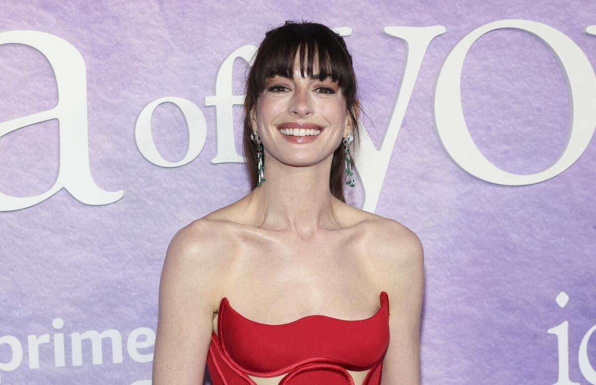 Anne Hathaway at an event